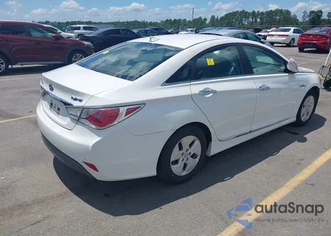 2012 Hyundai Sonata Hybrid from USA, damaged, VIN KMHEC4A46CA022763